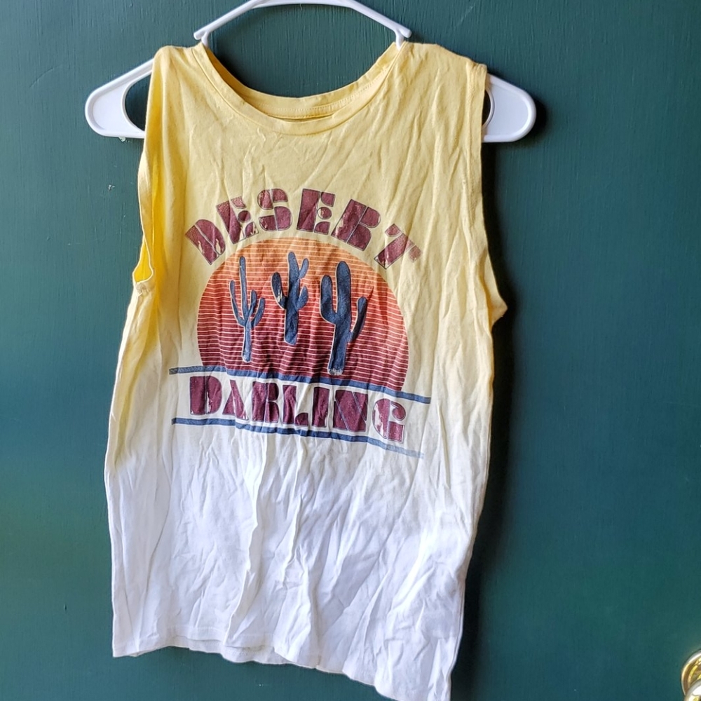 Desert Darling Slogan Tank